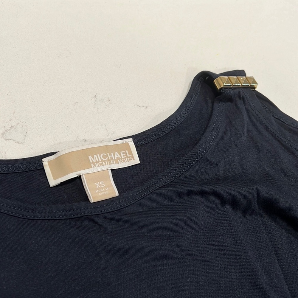 Long sleeve MICHAEL Michael Kors Navy Top